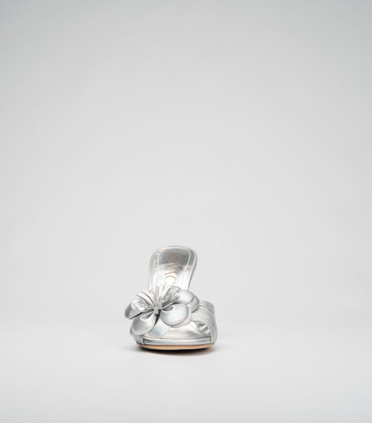 Martina Short Heel Silver